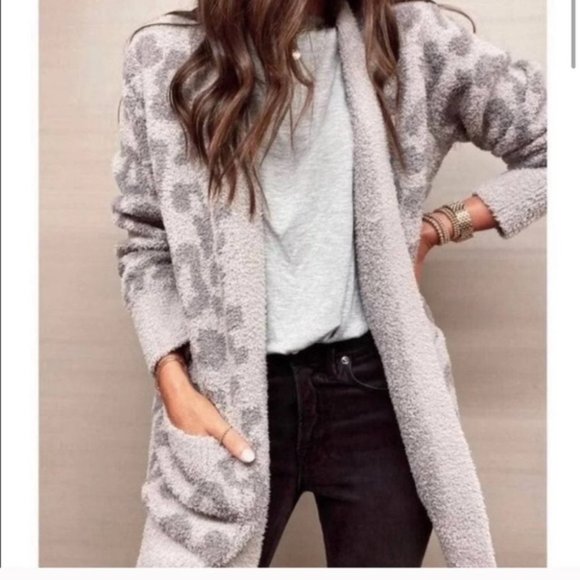 Barefoot Dreams Sweaters Barefoot Dreams Leopard Cardigan Nwt New W